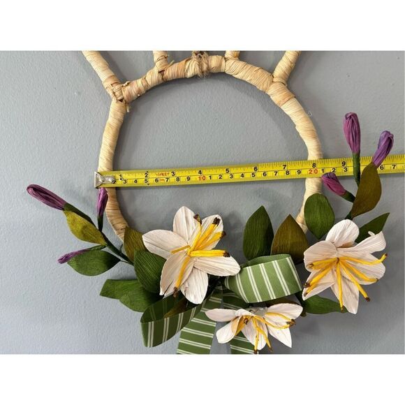 Target Threshold Bunny Floral Wreath - Picture 9 of 9